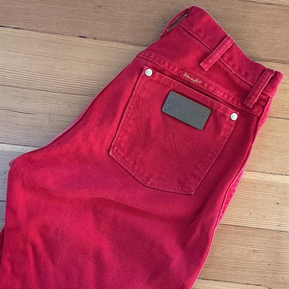 Wrangler Classic Women’s Vibrant Red Jeans